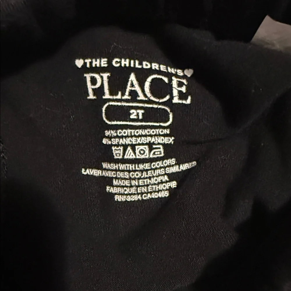 Toddler Children’s Place Black Leggings